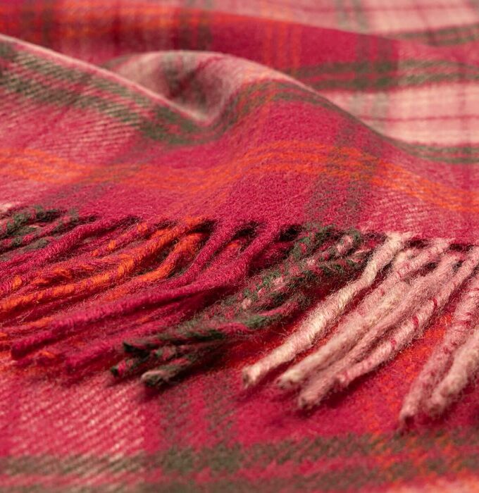 Lochcarron Hunting Rose Tartán